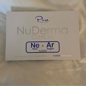 NuDerma Clinical Neon + Argon high frequency skin therapy wand